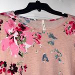 Bellamie  Pink Floral Dress/Tunic Women’s Medium Photo 5