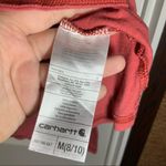 Carhartt  Pink/Orange V Neck Long Sleeve Tee size M Photo 5