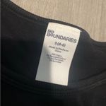 No Boundaries  Black Crop Top Photo 1