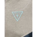 Guess  Cropped Hoodie Long Sleeve Tan Embroidered Arm Size XS NWOT Photo 1