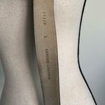 Vintage 80'S Western Genuine Black Leather Belt Photo 3