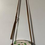 Coach Beige white Mini Camera Bag With Lime Print Photo 0