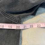 frame denim Jacket Women's Large L Black Gray Wash Puff Sleeve Jean Coat Photo 7