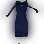 Chiara Boni NWOT  La Petite Robe Leitha Mesh Cut-Out Midi-Dress size 38 / 2 Photo 3