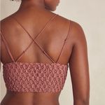 Free People  One Copper Adella Crochet Lace Bralette Sz S Photo 10