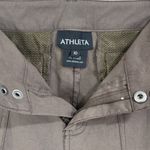 Athleta  Brown Hiking Utility Outdoor Bootcut Zip Ankle Pants Women's Size 10 Photo 5