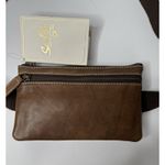 Scully Waist Belt Pouch Wallet Brown Leather Camo Unisex Travel Easy Carry New Photo 1