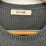 DO+BE  Heavy Knit Sweater with Short Ruffle Sleeves. Size Small. Photo 6