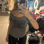 Brandy Melville  Off-The-Shoulder Shirt Photo 0