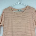 Forever 21 Sweater shirt Womens Medium Pastel Pink 3/4 Sleeve Photo 1