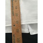 Lucky In Love Shirt Womens Large White Navy Performance Split Back Tennis Golf Photo 7