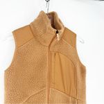 Indyeva Cordero Full Zip Sherpa Vest M Tan Size M Photo 3