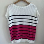 Tommy Bahama  Pickford Popover Sweater Pullover Striped Colorblock Small Photo 4