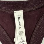 Athleta  Momentum Seamless Racerback‎ Tank Top Womens S Spiced Cabernet Sparkle Photo 1