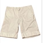 The Limited  size 4 white cuffed shorts with pockets dress up or down EUC Photo 0