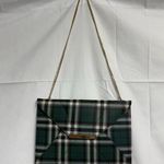 Green Plaid Envelope Clutch Purse Photo 0