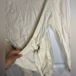 Free People Raw Femme Waterfall Front Linen Blend Jacket Photo 13