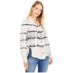 Bella Dahl  Womens Flowy Tie Dye Button Down Shirt XS Coastal Cowgirl Boho Photo 8