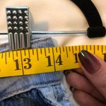 The Ragged Priest NWT  Quarter Panel Frayed Mom Colorblock Jeans Size 28 Photo 14