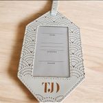 The Jetset Diaries TJD White Passport Holder “c’est la vie!” (That’s Life!) NEW Photo 2