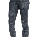 Helmut Lang Sediment Printed Cropped Denim Jeans Photo 0