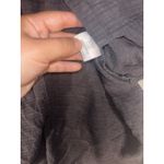 Eileen Fisher viscose linen black button front lagenlook Xs Top Blouse Photo 3