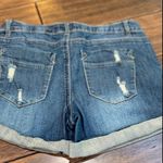 Arden B Distressed Denim Shorts Photo 1