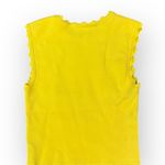 ZARA preppy yellow summer tank with outline detail #minimalistic #preppy #summertank #vaca Photo 3
