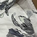 Athleta  Black and White Floral Women's Athletic Shorts Photo 8