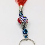 π fringe key chain / purse charm Photo 2