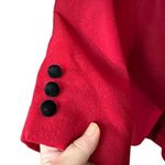 Jennifer Moore Red Wool Blazer Size 16 Photo 4