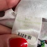 Lilly Pulitzer  Floral Green Pink Cotton A-line Mini Skirt Sz 4 Photo 3