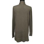 Pink Clover  Olive Green Open Front Cardigan Minimalist Sweater Size Small NWOT Photo 6