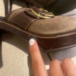 Coach  Claude taupe suede mule heels Photo 2