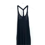 ATM ANTHONY THOMAS MELILLO Slub Cotton Trapeze Racer Tank Top Midi Dress Black Size XS Photo 6