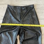 Vintage Snake Skin Pants Sz 14 Extra Long Wide Leg Blue Silver David Paul Photo 2