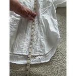 Madewell  Lace-Inset Pintucked Button-Up Top White Photo 14