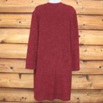 Joseph Ribkoff NWOT Deep Red Long Cardigan Duster Jacket Photo 5