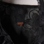 Free People  Aurora Floral Shoulder Bag in Black NWT Photo 3