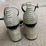 Alexander Wang NWT  Abby Leather Snakeskin Ankle Strap Sandals Photo 2