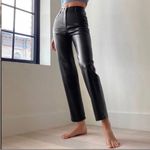 Aritzia  Wilfred The Melina Faux Leather Ankle Pants Black Size 0 Photo 1