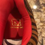 Material Girl Animal stripe low rise sneakers Photo 7