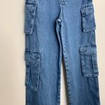 Favorite Daughter The Carly Cargo Jean in Highway Highrise Womens 27 Blue Photo 12