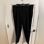 Talbots New Cambridge Pull On Pants Slacks Black Plus 18W Pockets Photo 3