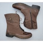 Jambu Encore Hemlock Brown Vegan Leather Felt Floral Embroidered Winter Boots 9 Photo 1