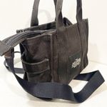 Marc Jacobs Women's The Small Tote Bag Black Canvas Crossbody Strap Photo 1