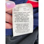 Nike  Racerback One Piece Swimsuit Size 14 Navy Red Colorblock Logo Beach Pool Photo 5