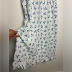 Laura Ashley EUC  Vtg Floral prairie English County Cottage Midi Dress S Photo 3