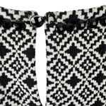 C Wonder NWOT Black White Textured Diamond Beaded 3/4 Sleeve Sheath Dress Size M Size M Photo 4