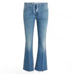 Mother Denim Tie Patch Weekender Ankle Fray Jean Photo 12